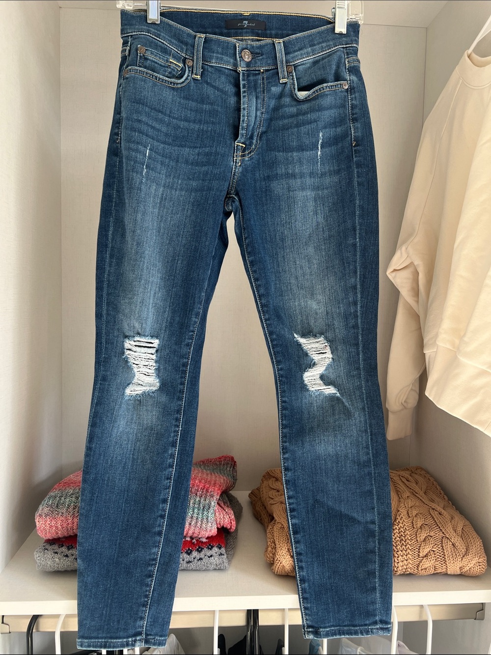 7 For All Mankind Ankle Gwenevere Jeans